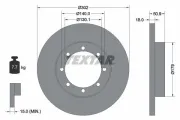 Bremsscheibe TEXTAR 92230800