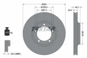 Bremsscheibe TEXTAR 92234500