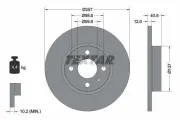 Bremsscheibe TEXTAR 92236703