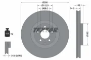 Bremsscheibe TEXTAR 92238205