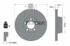 Bremsscheibe Vorderachse TEXTAR 92242005