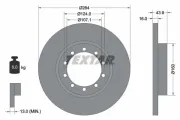 Bremsscheibe Hinterachse TEXTAR 93242500