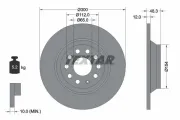 Bremsscheibe TEXTAR 92255403