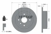 Bremsscheibe Hinterachse TEXTAR 92269903