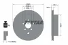Bremsscheibe Hinterachse TEXTAR 92270903