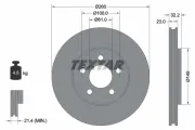 Bremsscheibe Vorderachse TEXTAR 92271603