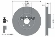 Bremsscheibe TEXTAR 92279405