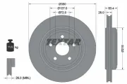 Bremsscheibe TEXTAR 92282003