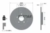 Bremsscheibe Hinterachse TEXTAR 92286003