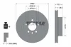 Bremsscheibe Vorderachse TEXTAR 92288403