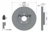 Bremsscheibe Vorderachse TEXTAR 92292205