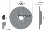 Bremsscheibe Hinterachse TEXTAR 92292403