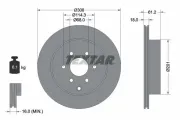 Bremsscheibe TEXTAR 92296403