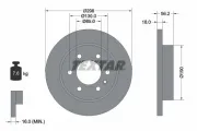 Bremsscheibe TEXTAR 92301003