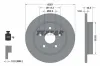 Bremsscheibe Hinterachse TEXTAR 92301403