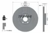 Bremsscheibe Hinterachse TEXTAR 92304503