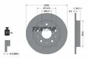 Bremsscheibe TEXTAR 92305703