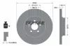 Bremsscheibe Hinterachse TEXTAR 92307005