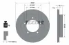 Bremsscheibe Vorderachse TEXTAR 92314103