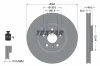 Bremsscheibe Vorderachse TEXTAR 92314505