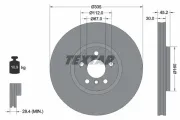 Bremsscheibe TEXTAR 92316205