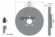 Bremsscheibe Vorderachse TEXTAR 92316205