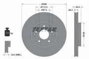 Bremsscheibe Vorderachse TEXTAR 92322903