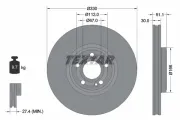 Bremsscheibe Vorderachse TEXTAR 92323305
