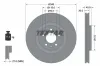 Bremsscheibe Vorderachse TEXTAR 92323705