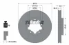 Bremsscheibe TEXTAR 92324003
