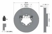 Bremsscheibe TEXTAR 92324003