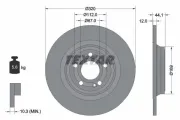 Bremsscheibe TEXTAR 92324303