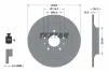 Bremsscheibe Hinterachse TEXTAR 92324803