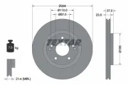 Bremsscheibe Vorderachse TEXTAR 92324903