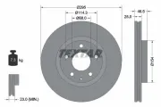 Bremsscheibe TEXTAR 92326203