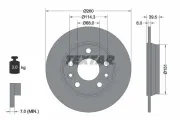 Bremsscheibe TEXTAR 92327203