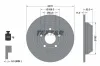 Bremsscheibe Hinterachse TEXTAR 92327403