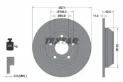 Bremsscheibe Hinterachse TEXTAR 92327403