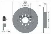 Bremsscheibe Hinterachse TEXTAR 92342703