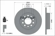 Bremsscheibe Hinterachse TEXTAR 92345203