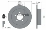 Bremsscheibe Hinterachse TEXTAR 92347403