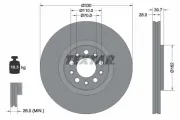 Bremsscheibe Vorderachse TEXTAR 92351103