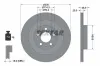 Bremsscheibe Hinterachse TEXTAR 92352403