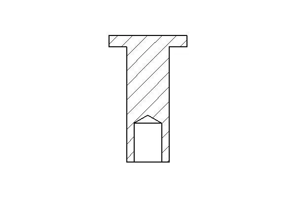 Niete, Trommelbremsbelag TEXTAR 86001500