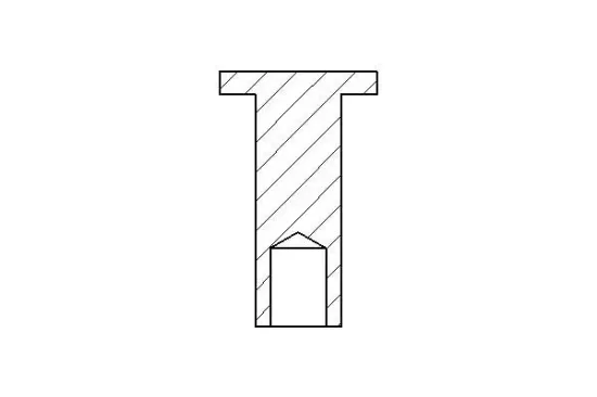 Niete, Trommelbremsbelag TEXTAR 86001500 Bild Niete, Trommelbremsbelag TEXTAR 86001500