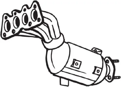 Katalysator vorne BOSAL 090-330 Bild Katalysator vorne BOSAL 090-330