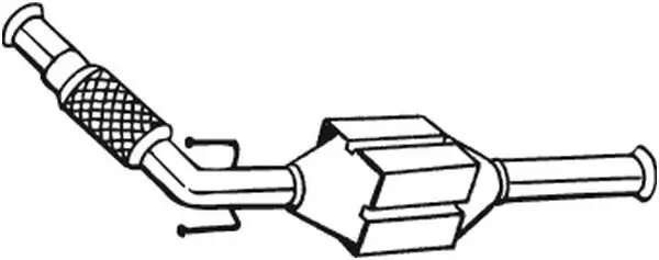 Katalysator vorne BOSAL 099-101