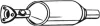 Katalysator BOSAL 099-902