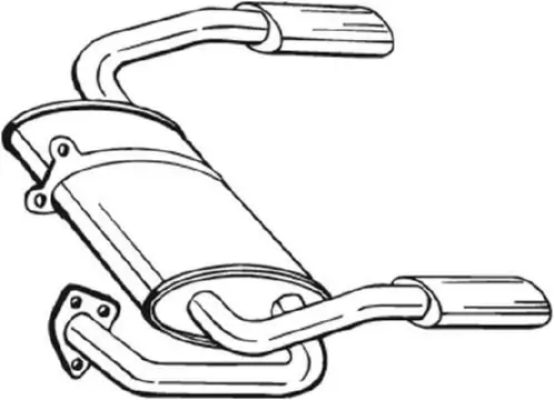 Endschalldämpfer BOSAL 115-335
