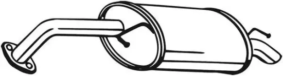 Endschalldämpfer BOSAL 128-013 Bild Endschalldämpfer BOSAL 128-013